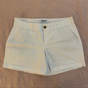 Old Navy | White Chino Shorts